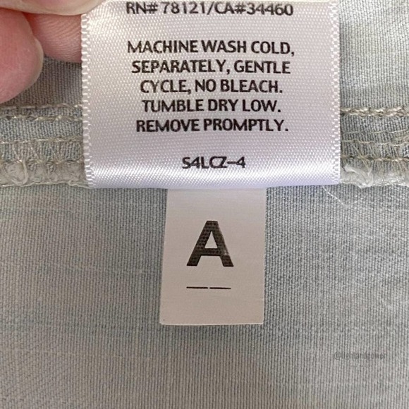 Eileen Fisher Blue Denim Tunic  Shirt Dress S EUC - Picture 6 of 6